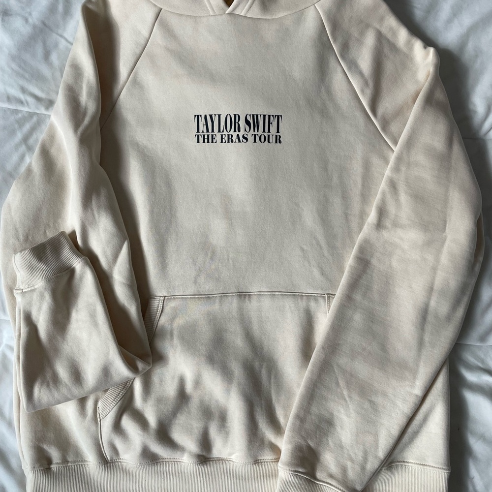 Taylor Swift Cream Oversized Sweatshirt
